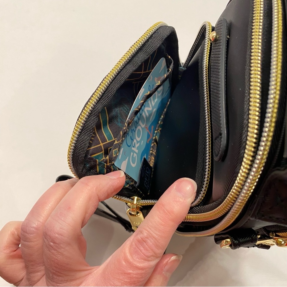 🧵 Wicked x Lug Skeeter MiniBridge SE Satin Luxe VL Convertible Crossbody Bag NWT - Picture 9 of 15